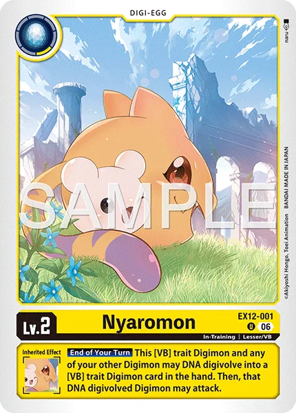 Nyaromon (EX12-001)