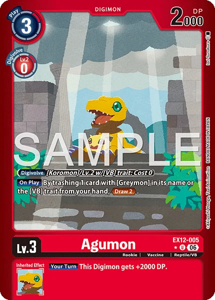 Agumon (EX12-005_P1)