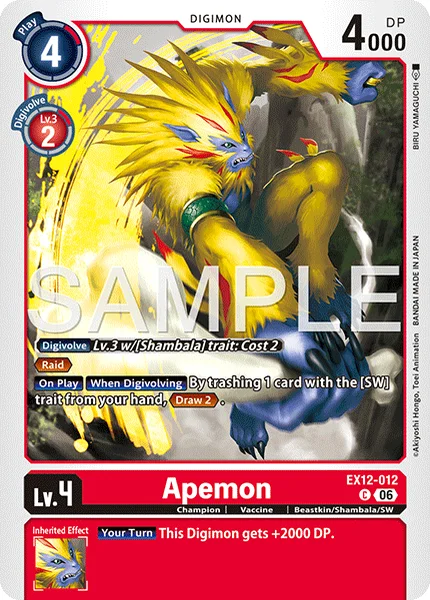 Apemon (EX12-012)