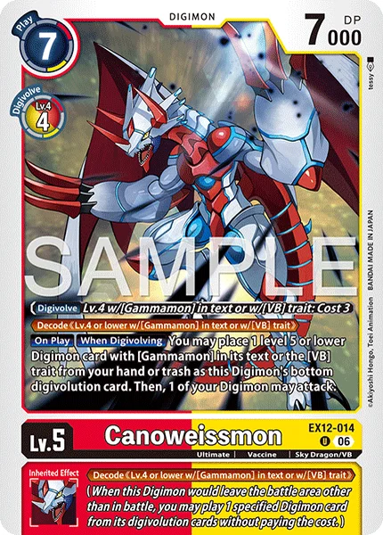 Canoweissmon (EX12-014)