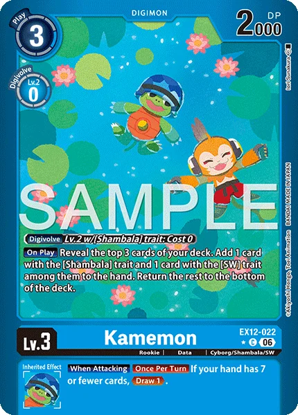 Kamemon (EX12-022_P1)