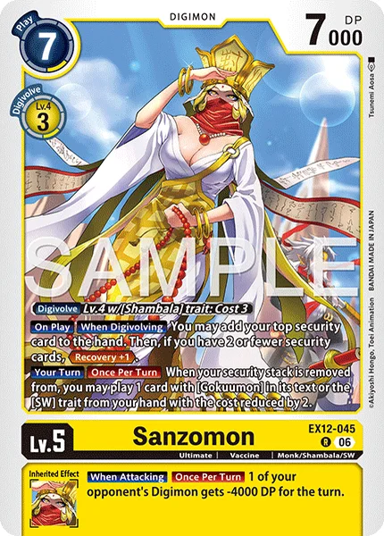 Sanzomon (EX12-045)