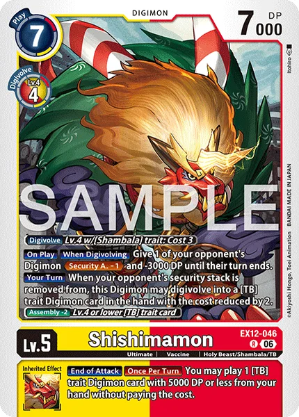 Shishimamon (EX12-046)